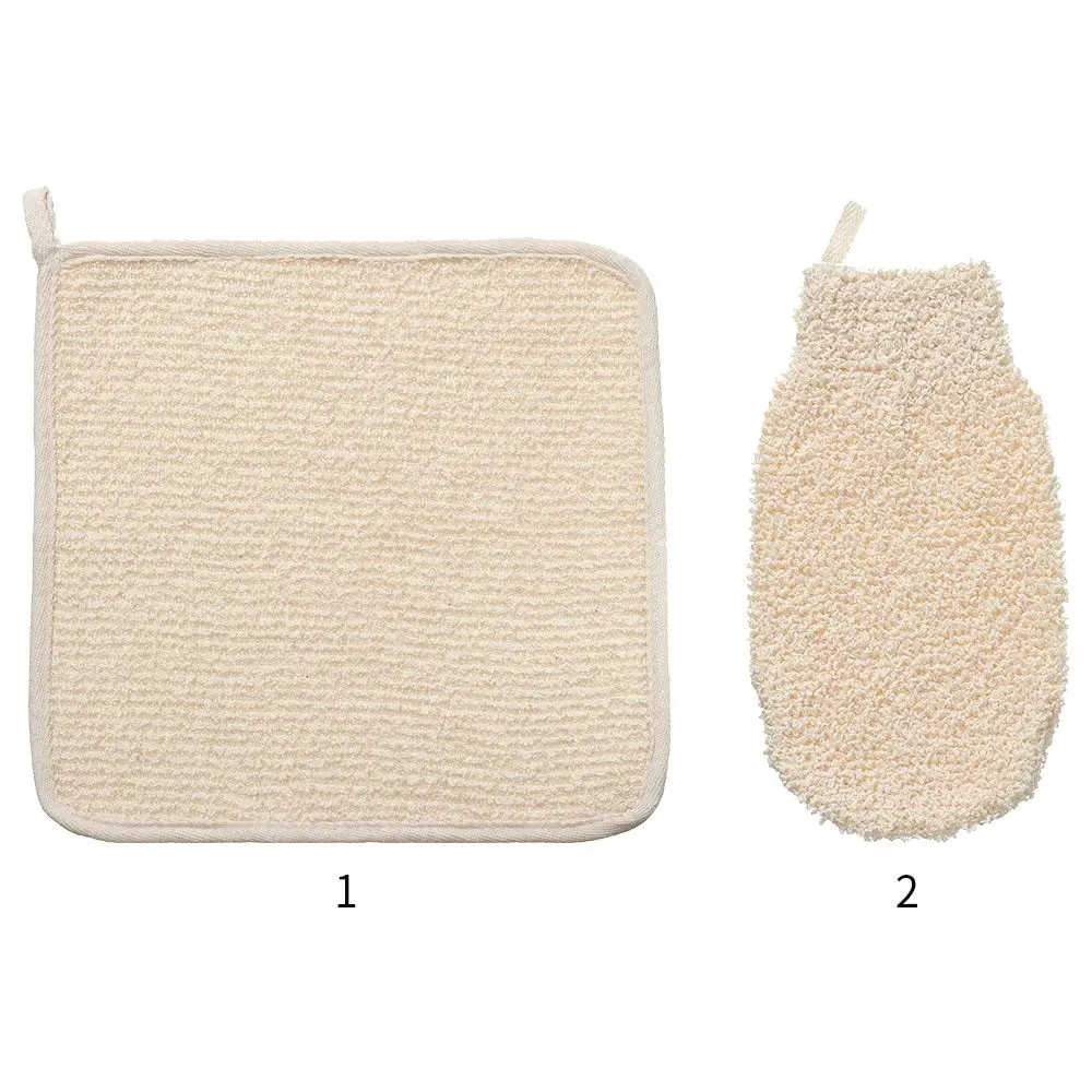 Durable Portable Body Rub Massage Cleaner Washcloth Exfoliating Bath Towel Shower Scrubber Bath Glove