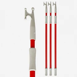 Boat Accessories Marine Aluminum Alloy Telescopic Rod Boat Tow Hook Support Rod Boat Rope Hook Boat Part