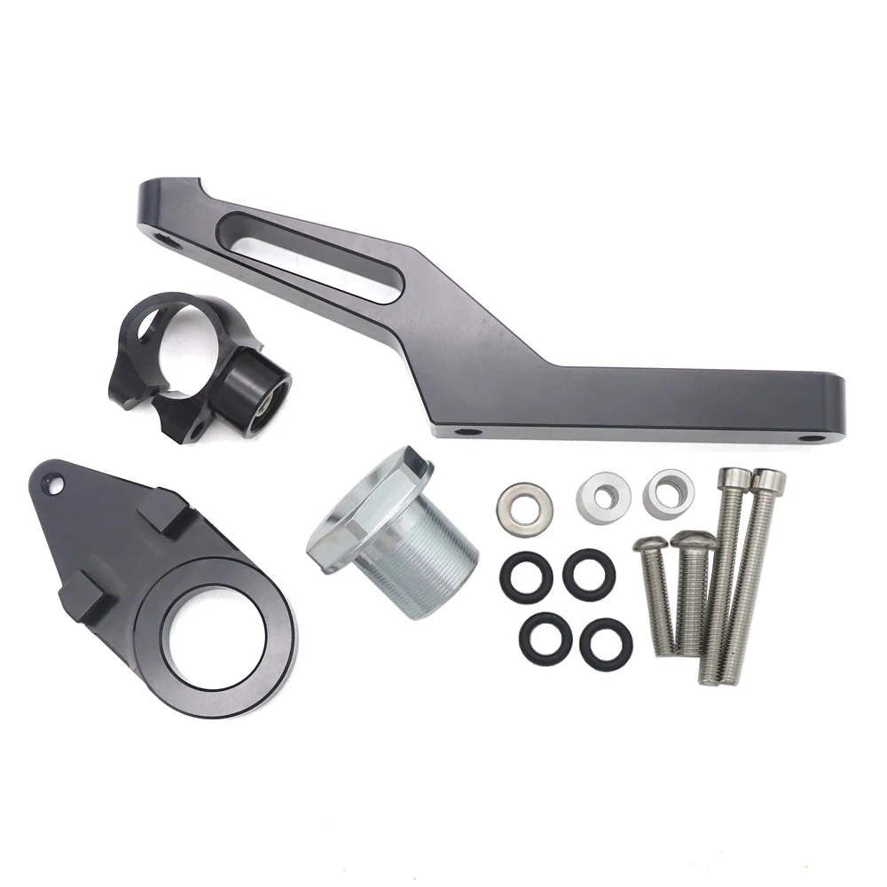 Für Kawasaki Ninja ZX-6R ZX6R 636cc 2009-2025 Motorrad Zubehör NINJA ZX 6R Lenkung Dämpfer Halterung Mount Kit