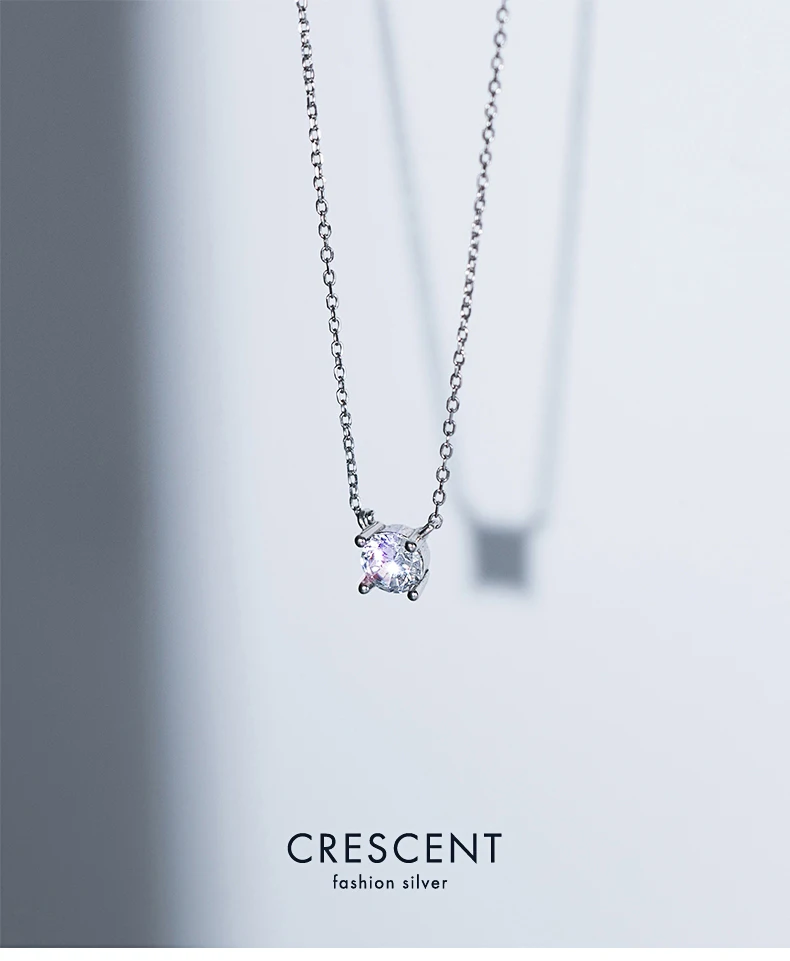 La Monada 38 + 4,8 cm Silber Halskette Für Frauen Feine Silber 925 Schmuck Mode Hals Minimalistischen Anhänger 925 silber Ketten Frau – Detail 2