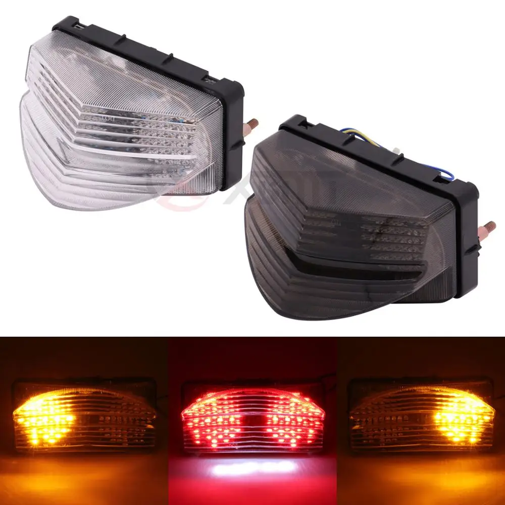 

Motorcycle Rear Tail Light Brake Turn Signals Integrated LED Light For Honda CBR600 CBR600FS CBR 600 F4i 600FS 2001 2002 2003