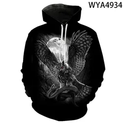 New Owl Animal Series 3d Printing Hoodie Boys And Girls Fashion Sweaters Men And Women Couple Pullovers Long Sleeve Tops