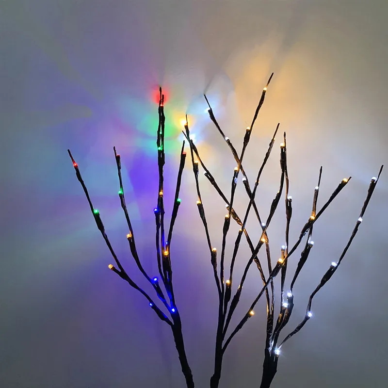 

Tree Branch Lamp Creative Branch Table Lights Novelty Willow Twig Branches Lamp Wedding Festival Decoration