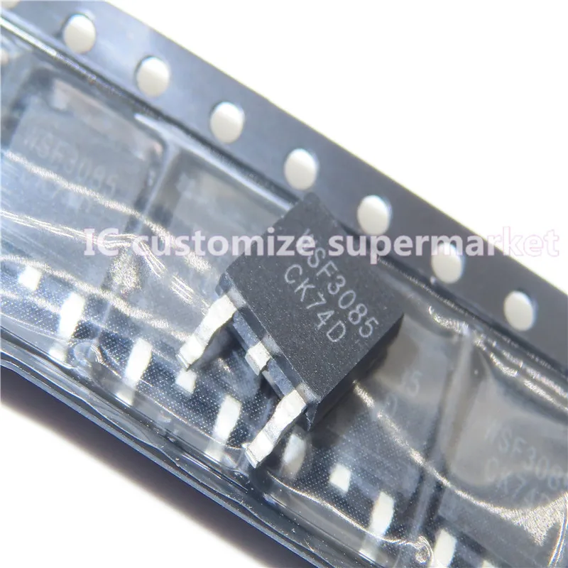 Transistor NWE WSF3085 TO-252 30V 85A SMD, 10 unidades por lote