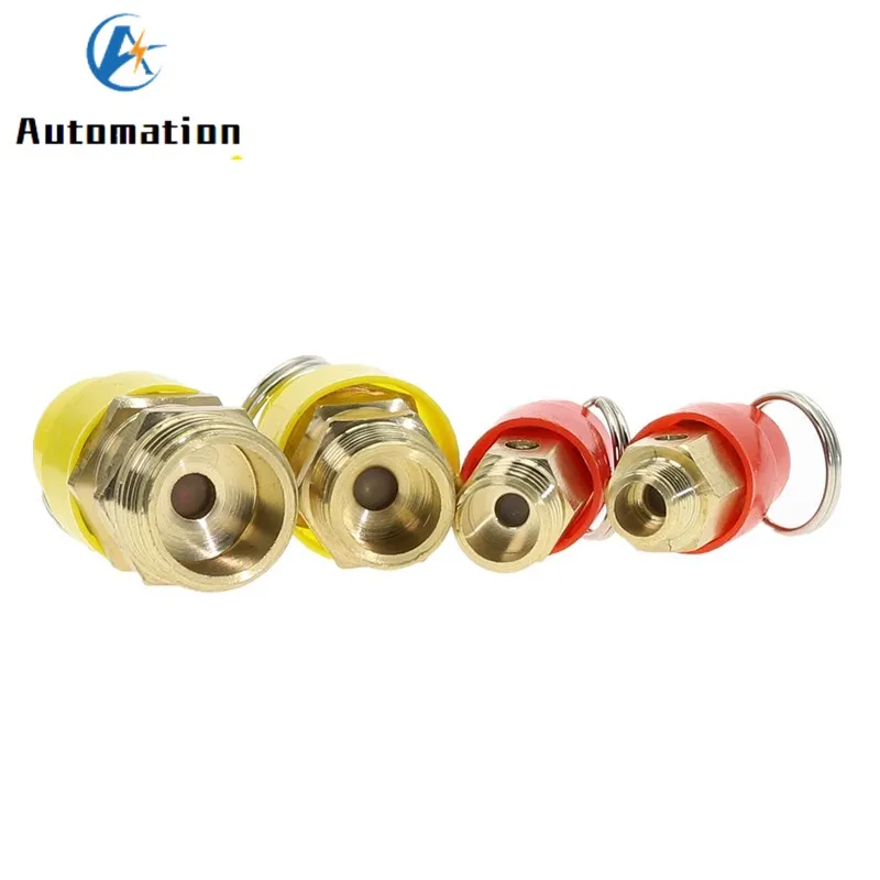 1KG - 12KG Air Compressor Safety Release Relief Valve Connector Air Gas Pressure Relief Regulator 1/4\'\' 3/8\