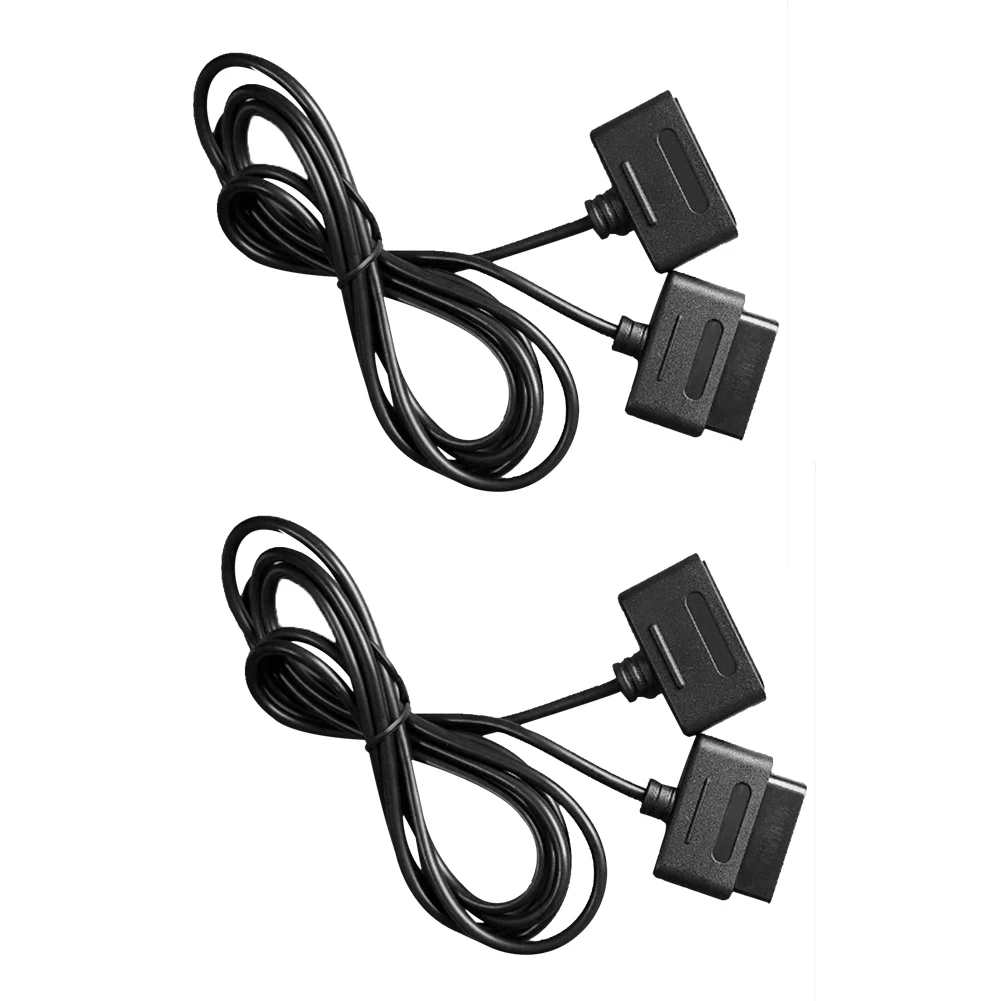 1/2Pcs Extension Cable Cords For SNES Super Game Handle Gamepad Cable For Nintendo 16 Bit Controller