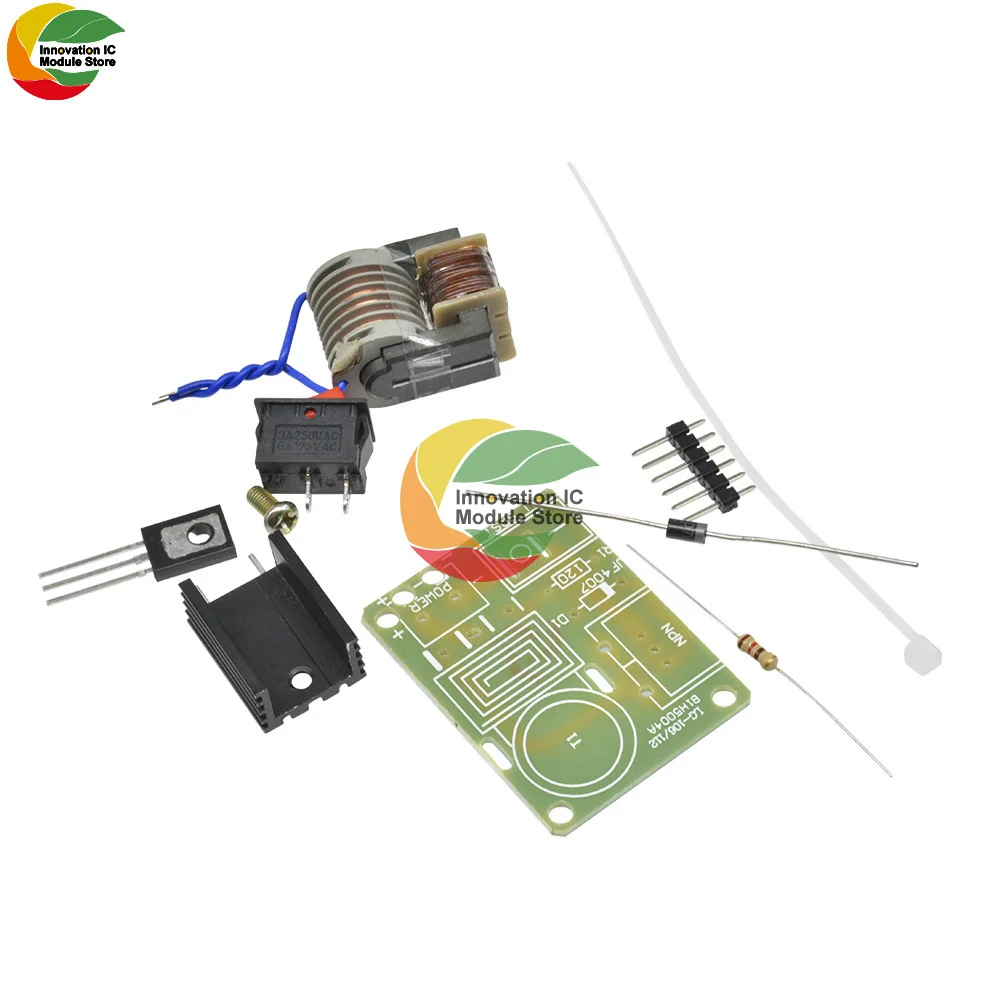 Modulo bobina di accensione generatore Inverter 15KV Kit fai da te DC generatore di accensione ad arco ad alta tensione modulo Boost Inverter