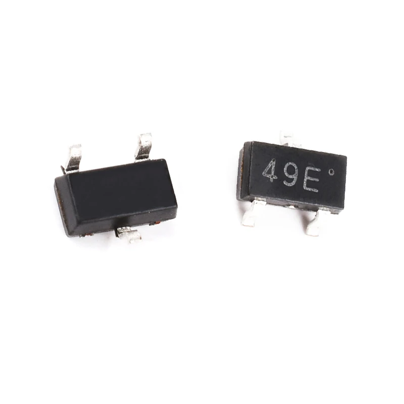 10PCS/LOT 44E 49E Hall Effect Sensor Switch SMD Hall Element SS49E AH49E A3144E SOT23 Sensor Switch Brushless Electric Motor