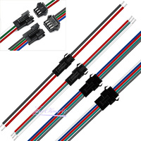 2Pin 3Pin 4Pin 5Pin led strip light Connector Male & Female Wire for Single RGB RGBW WS2812/WS2811/WS2815 IC LED Strip 5 Pairs