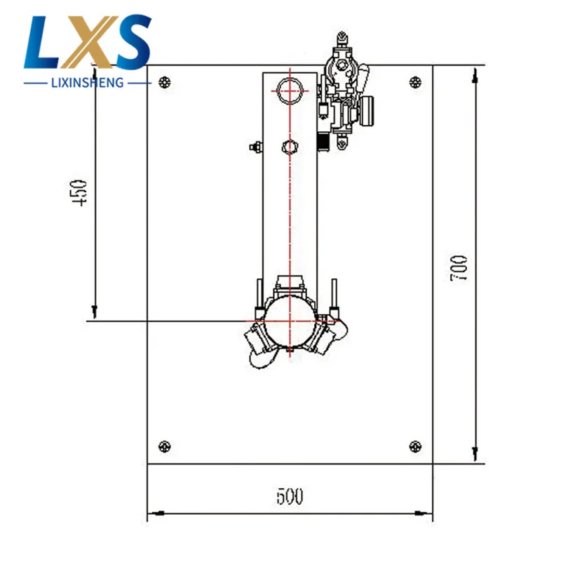 Stainless steel Desktop Pneumatic Lifting Mixer 0-900 RPM Revolving speed Printing Ink Mixer