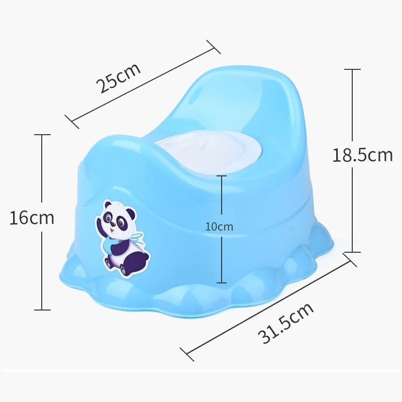 Bambini vasino Cartoon Baby Potty Training Seat orinatoio con coperchio vaso comodo bambino vaso per bambini toilette da campeggio portatili