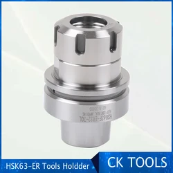 HSK63 tool holder HSK63F-ER20 ER25 ER32 ER40 engraving machine woodworking machine high speed high precision HSK63F knife handle