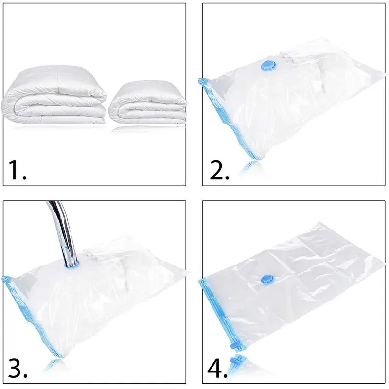 12 pcs set vacuum bag 60x40 cm storage bag sack vacuum bag