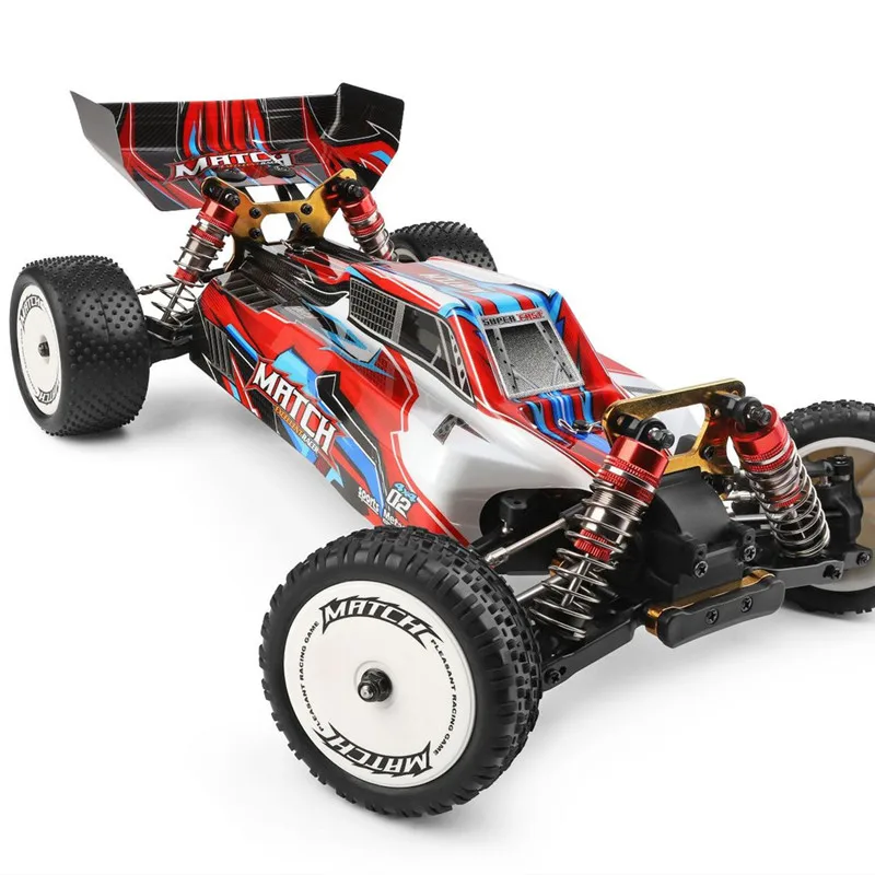 1:10 50 km/h Hochgeschwindigkeits-Offroad-Fernbedienungs-LKW-Auto 4WD Dual-Motor hydraulisches stoßdämpfendes Legierungsgetriebe Racing RC-Automodell