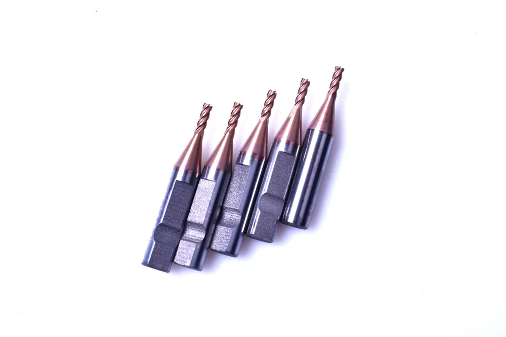 

5pcs x 3 teeth carbide 2.0mm end milling cutter for V8 X6 key cutting machines