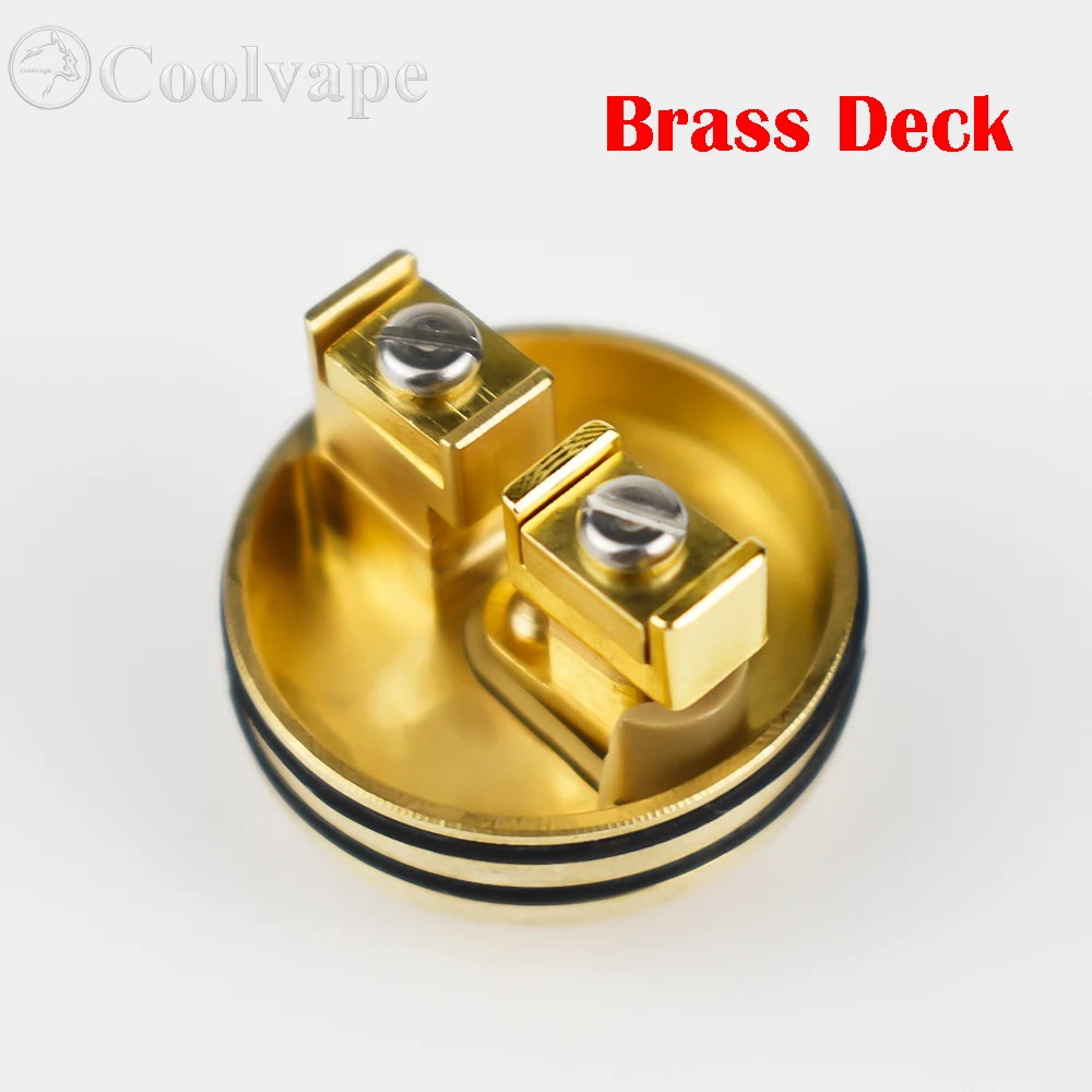 Apocalypse GEN 2 RDAกับSquonk BF PIN 24มม.ทองเหลืองดาดฟ้าขดลวดคู่Rebuildable Vaporize 510ด้ายE-บุหรี่ถังAtomizer