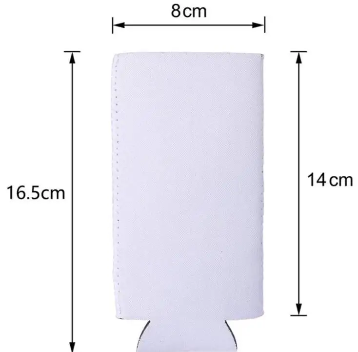 Sublimation Beer Bottle Cover Party Favor Blank White Neoprene Wine Beverage Cooler covers Insulated Sleeves SN3717