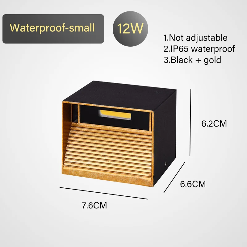 BANMENG LED Wall Light Motion Sensor IP65 Waterproof 9W 4