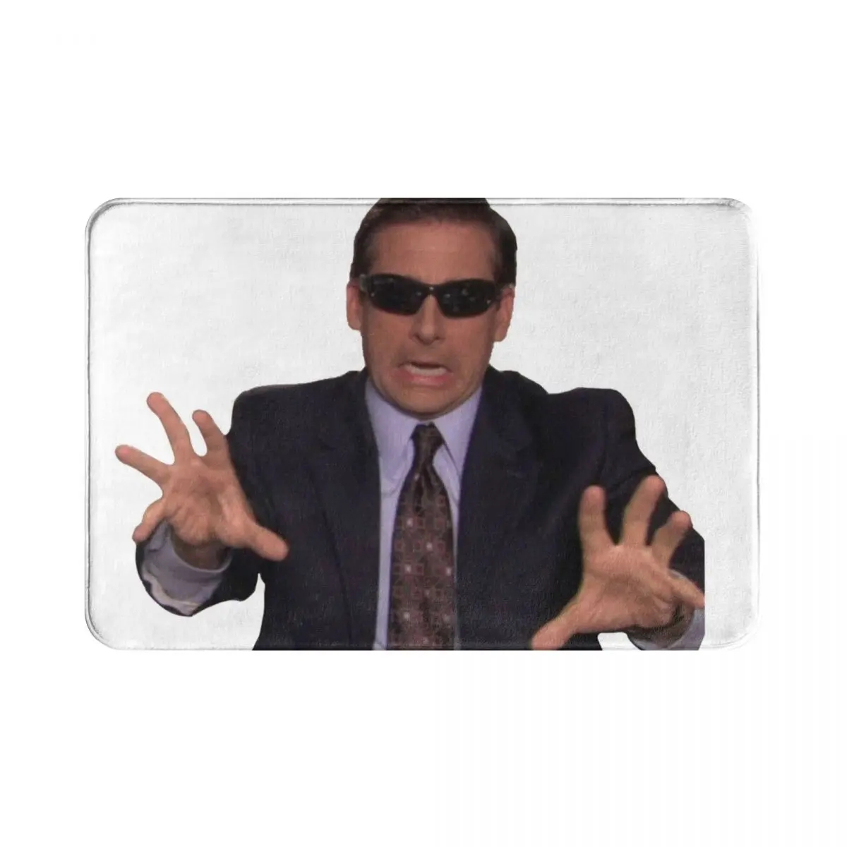 Blind Guy Mcsqueezy - Michael Scott Polyester Doormat Rug carpet Mat Footpad Non-slip Antiwear Entrance Kitchen Bedroom balcony