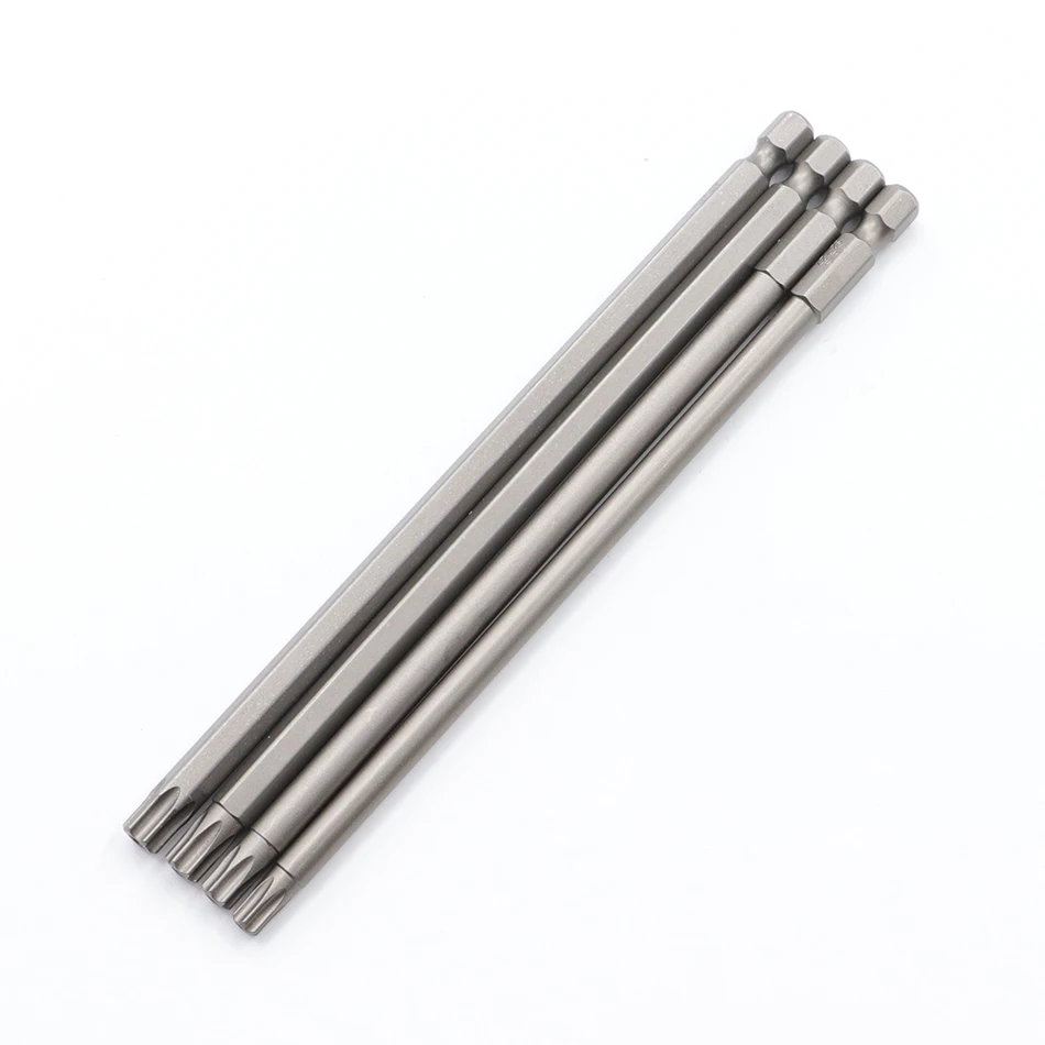 Set di punte per cacciavite Torx magnetico da 10 pezzi T8,T9, T10,T15,T20,T25,T27, T30,T35,T40