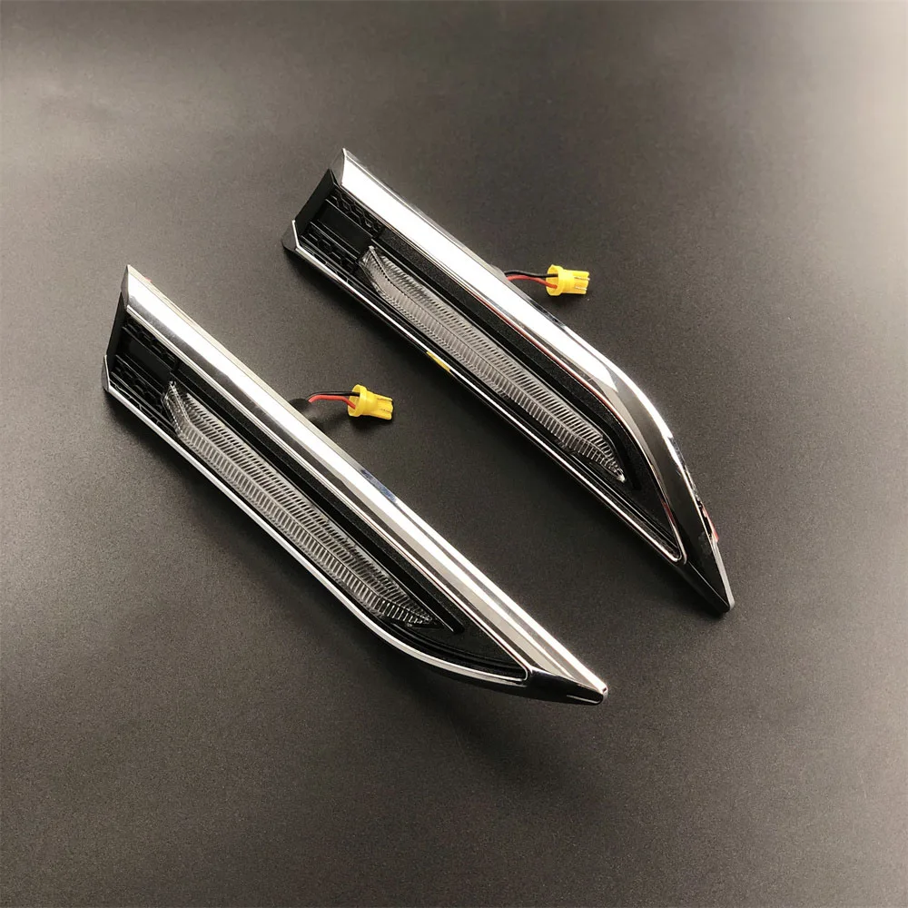 Car Accessories Led Lamp Led Turn Light Led Side Light Side Marker Turn Signal Lights For Chevrolet Cruze Sedan Hatchback 2Pcs