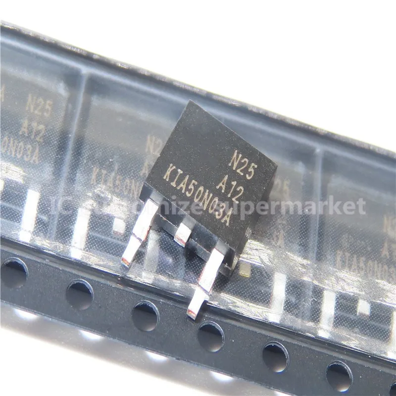 10 قطعة/الوحدة NWE 50N03 KIA50N03AD SMD TO-252 50A 30 فولت MOS المجال تأثير أنبوب