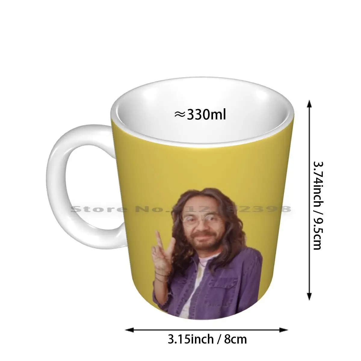 Leo , That 70s Show Ceramic Mugs Coffee Cups Milk Tea Mug Leo That 70s Show Chong Tv Popular Aesthetic Peace Hippie Peace Sign