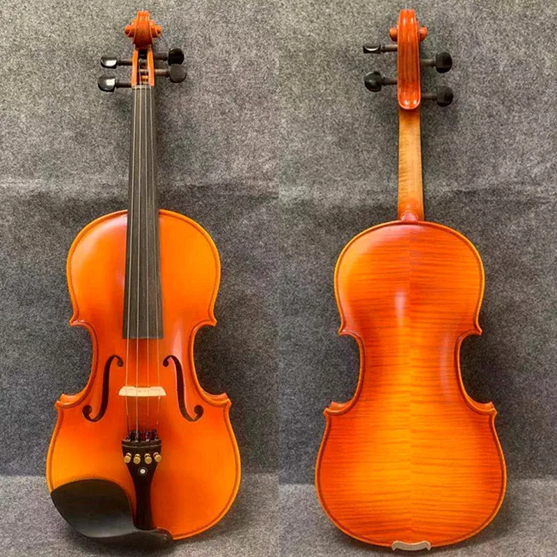 

SONG Master Strad style handcrafted 4/4 3/4 1/2 violin Red violin fiddler graceful sound#15104