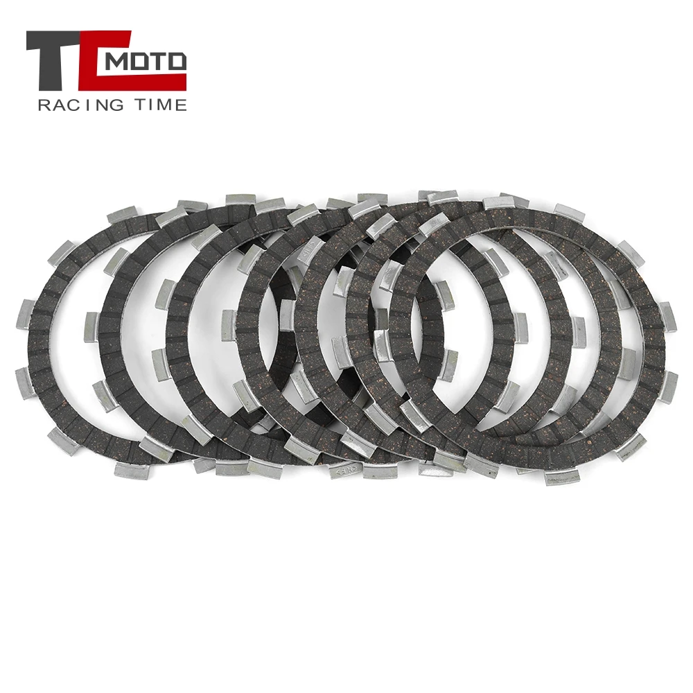 Clutch Friction Disc Plate Kit For Suzuki DR250 DR 250 GS450 GSX400 GSX 400 GS500 GS 500 RGV250 SG350N APRILIA RS250