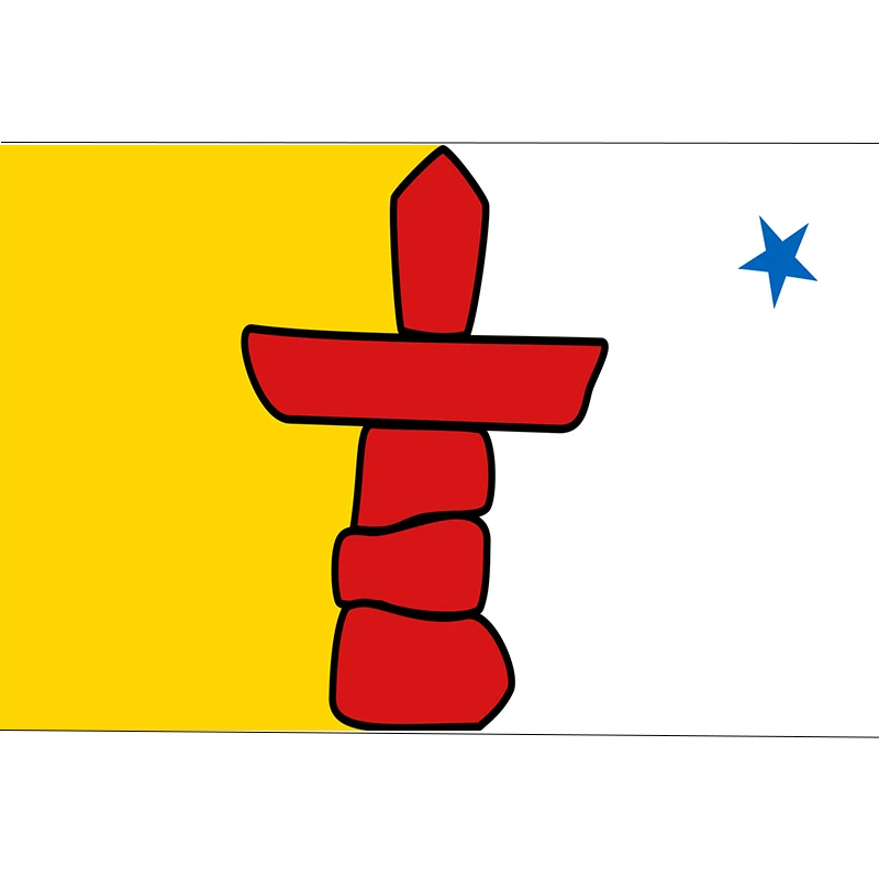 Nunavut  Flag  Yehoy  90*150cm Canada For Decoration