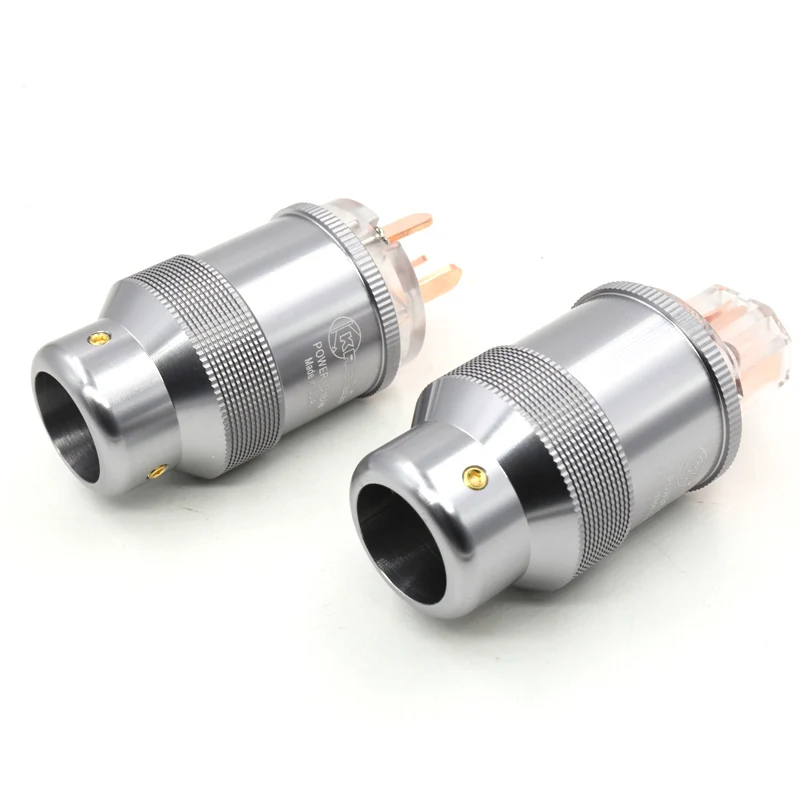 Krell AU ปลั๊กไฟฟ้า SCHUKO ทองแดงปลั๊ก C15 IEC สำหรับ DIY สายไฟไฮไฟ