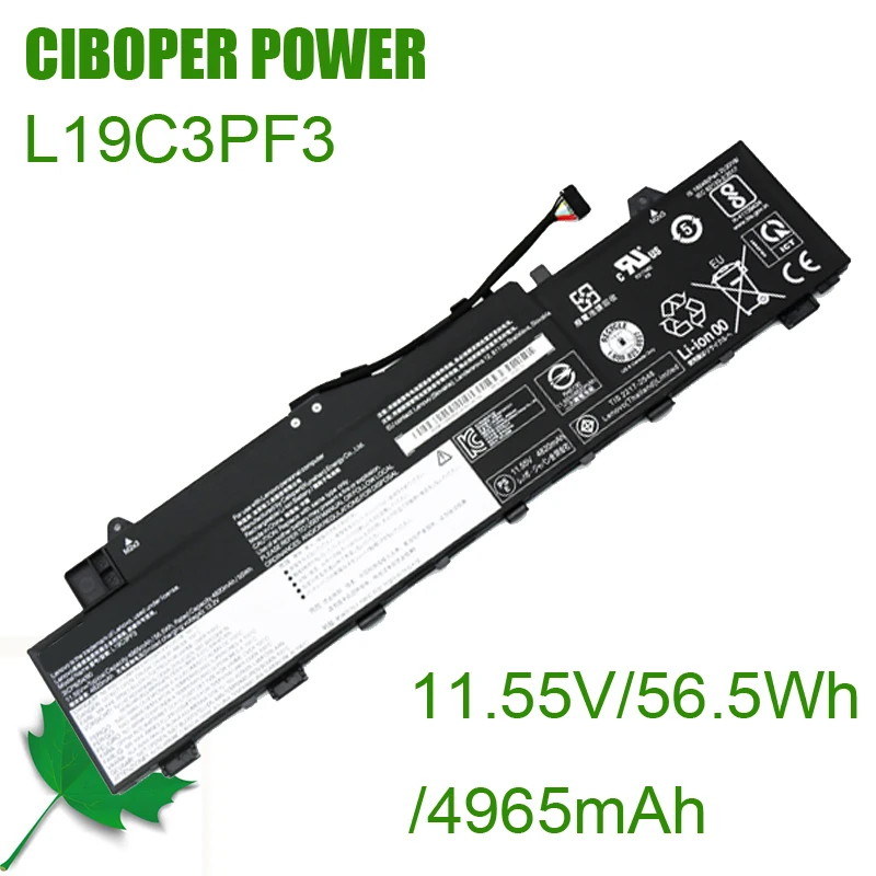 

Laptop Battery L19C3PF3 L19M3PF3 L19M3PF4 L19L3PF7 For AIR-14IIL/ARE 2020/2021 Slim 5-14IIL0 IdeaPad 5-14ALC05 14ARE05 14ITL05