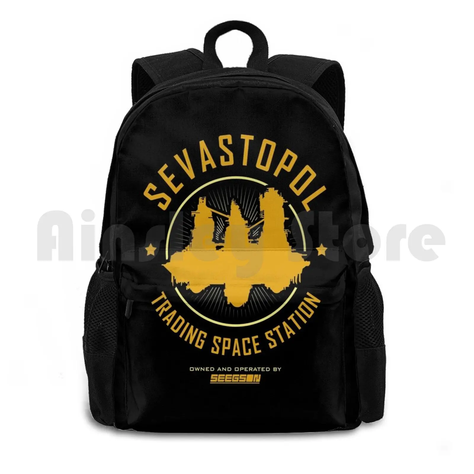 

Sevastopol Station Outdoor Hiking Backpack Waterproof Camping Travel Olipop Films Movies Games Video Games Saga Sevastopol