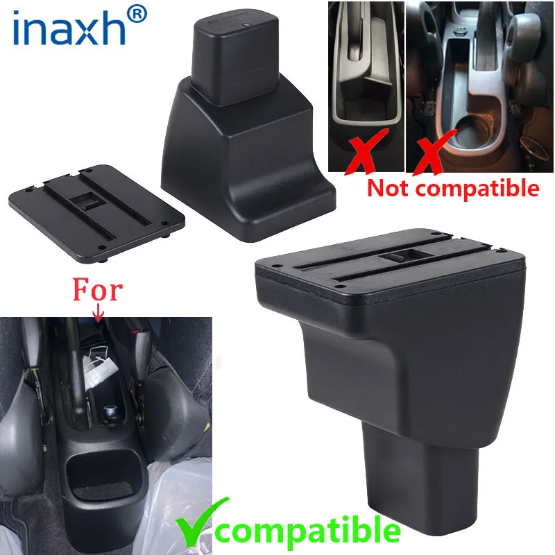 For Hyundai I10 Armrest For Hyundai I10 Car Armrest box Interior Parts details Retrofit parts Storage box Car Accessories USB