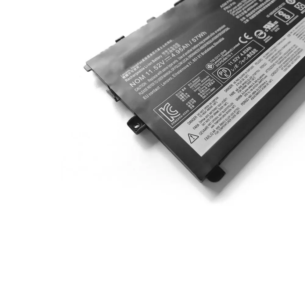 NEW 01AV430 01AV494 Laptop Battery For Lenovo Thinkpad X1 Carbon 5th 2017 6th 2018 Series 01AV429 SB10K97586 01AV431