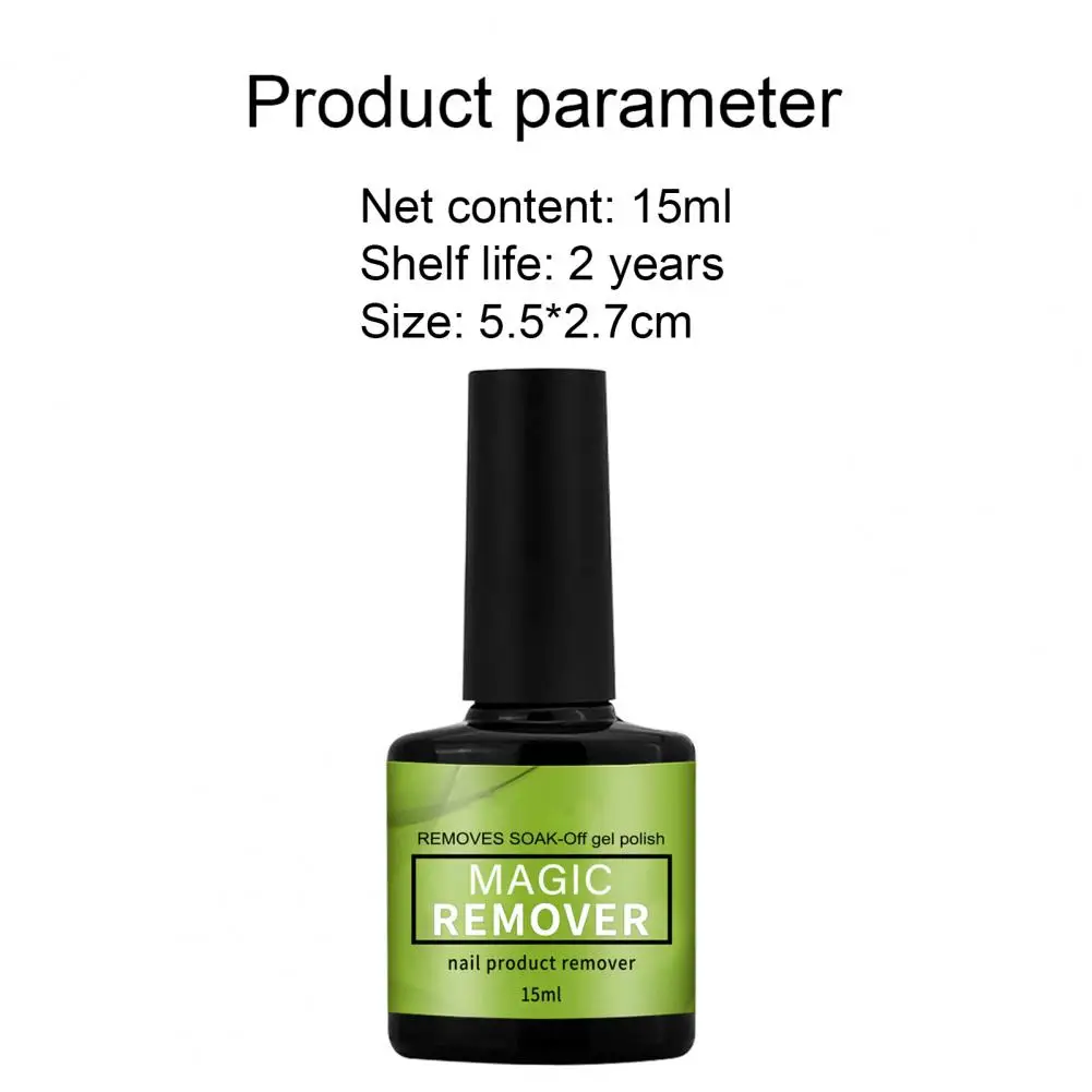 15Ml Nail Gel Magic Remover Gel Soak Off Remover Nagellak Verwijderen Primer Acryl Schoon Ontvetter Voor Nail Art lacque