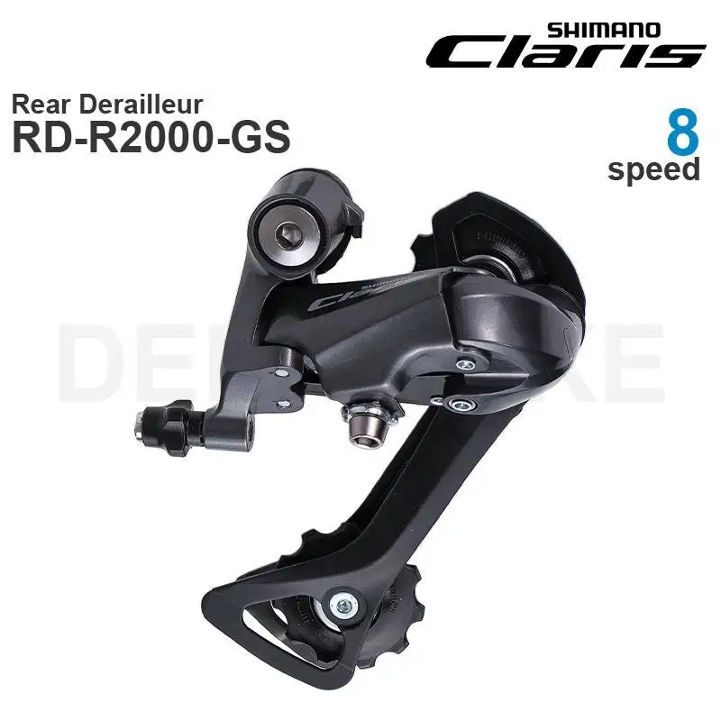 SHIMANO CLARIS R2000 8 Speed Rear Derailleur RD-R2000 Short Cage