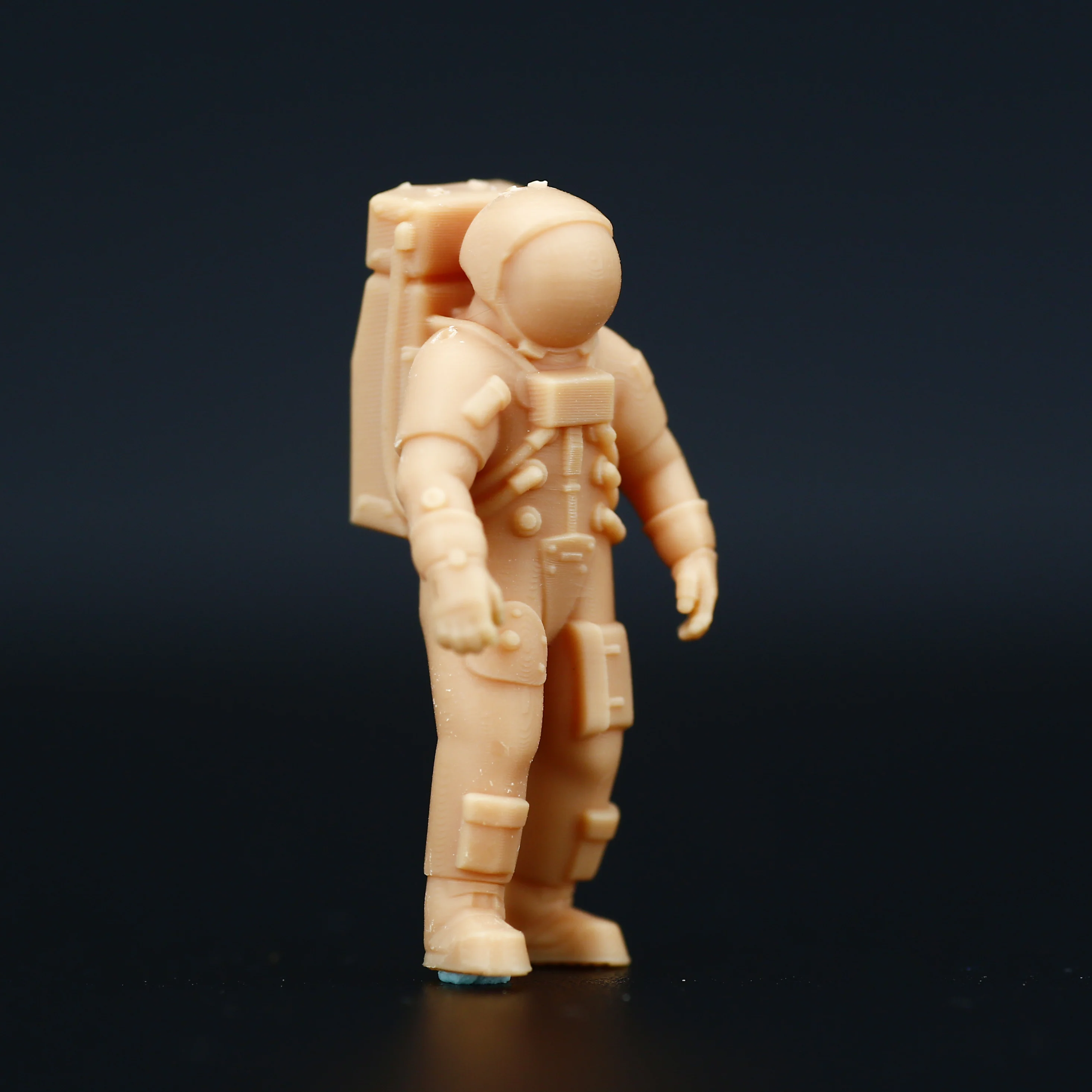 1:64 1/87 Astronaut Model Miniatuur Handwerk Figuur Wit Model Moeten Worden Gekleurd Door Jezelf