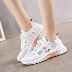 2022 tenis ayakkabıları kadın açık spor ayakkabılar nefes hava Mesh yürüyüş Sneakers kadınlar koşu eğitmenler chausshoes sepeti Femme