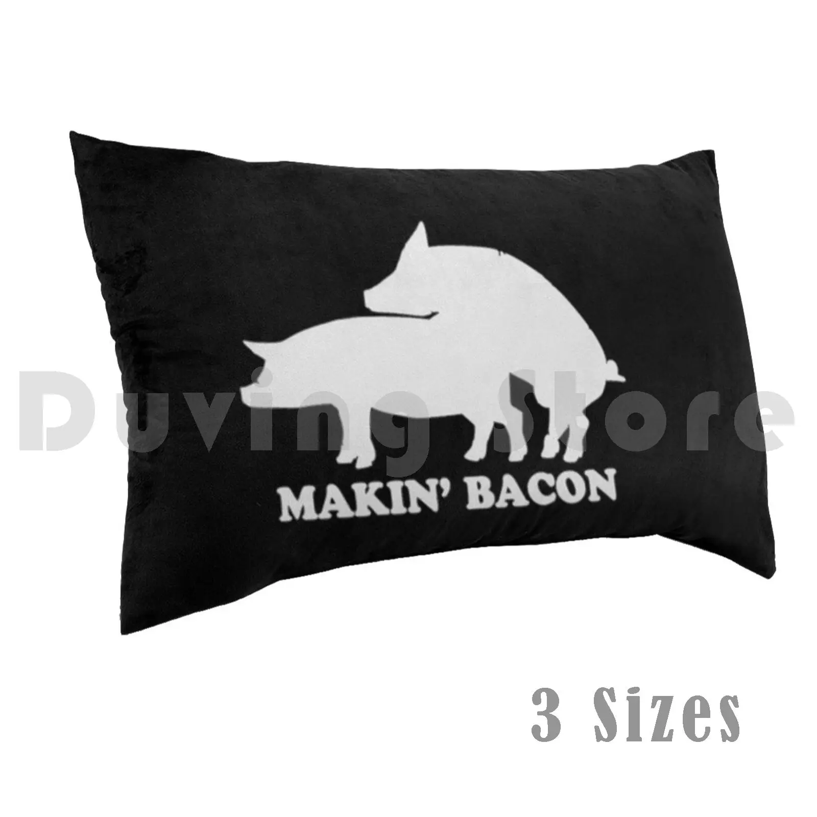 Making BaconPillow case Making Bacon Makin Bacon Pigs Pork Sex Funny Funny Pigs Piggy Pig Pig