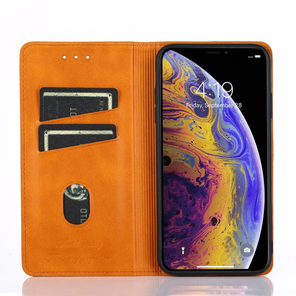 Dành Cho Xiaomi Redmi 8 8A 7 7A 6 6A Pro 5 Plus 5X 4 Prime Cao Cấp Cao Cấp Da Điện ví Đứng Bao Bọc Điện Thoại Túi Coque CapA