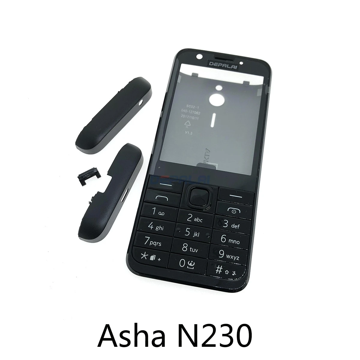 Housing For Nokia 225 4G 220 RM-1125 N225 N 230 Casing Mobile Phone Cover Case Keypad New High Quality