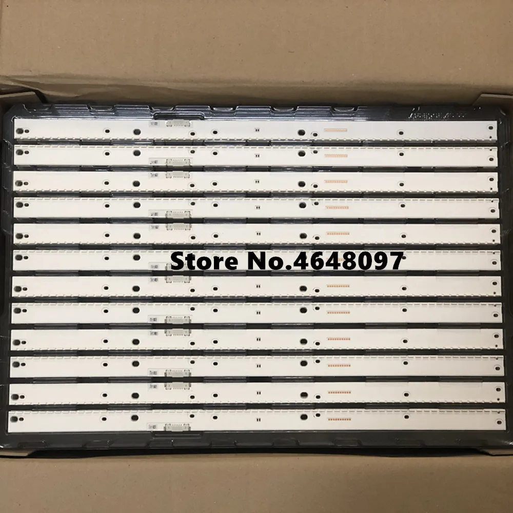 LED Strip 66leds for S amsung 55'' TV V6ER_550SMA_LED66_R2 V6ER_550SMB_LED66_R2 BN96-39601A BN96-39602A UE55KU6500U UE55KU6450