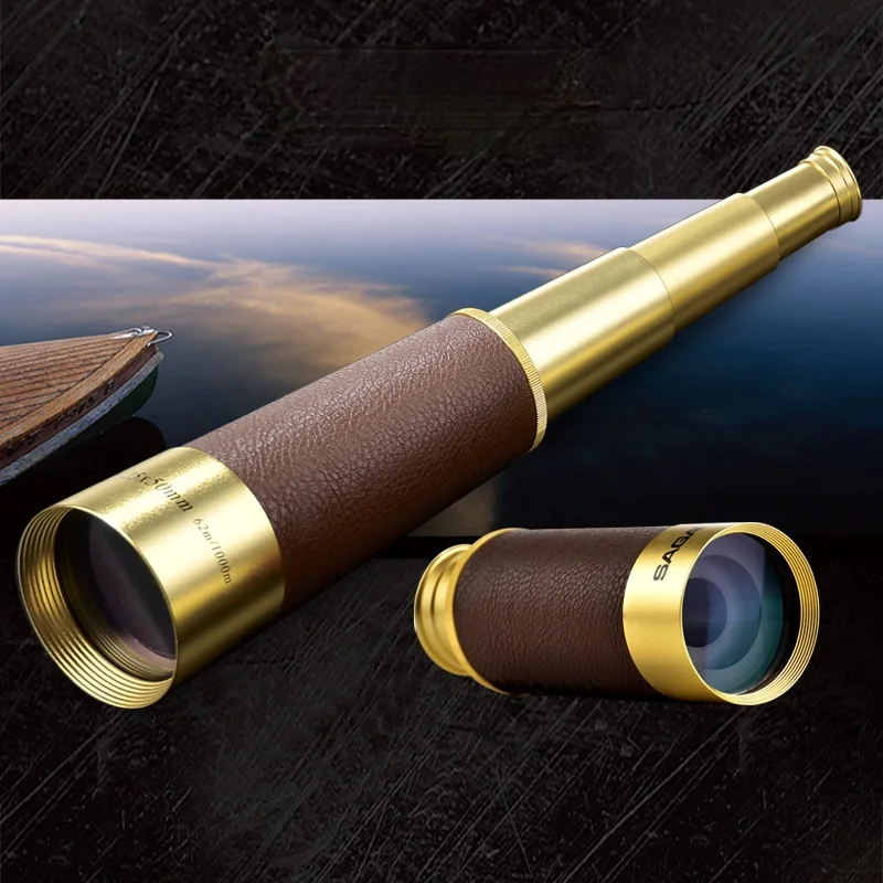 

TT Single-Hole Pull Telescopic Portable Monocular Telescope HD High Power Night Vision Professional Boy