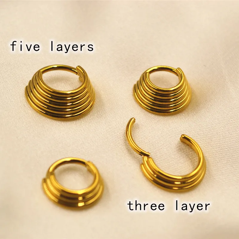 

20pcs/lot Surgical Steel Layers Hinged Segment Clicker Cartilage Nose Hoop Septum Rings 16GX8/10MM Ear Helix Tragus Rook