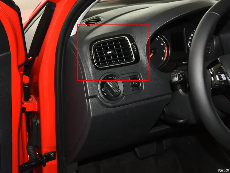 Apply to 2014-2018 POLO Piano paint black air conditioning outlet High CD Frame Panel