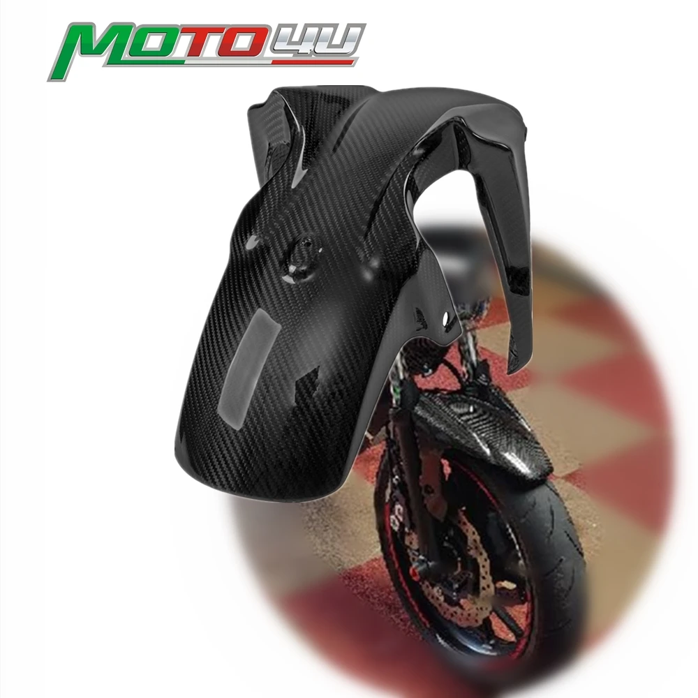 

New Carbon Fiber Front Fender Mudguard Hugger 100% Twill Motor For YAMAHA MT-07 MT07 MT 07 2010 2011 2012 2013 2014 2015 2016