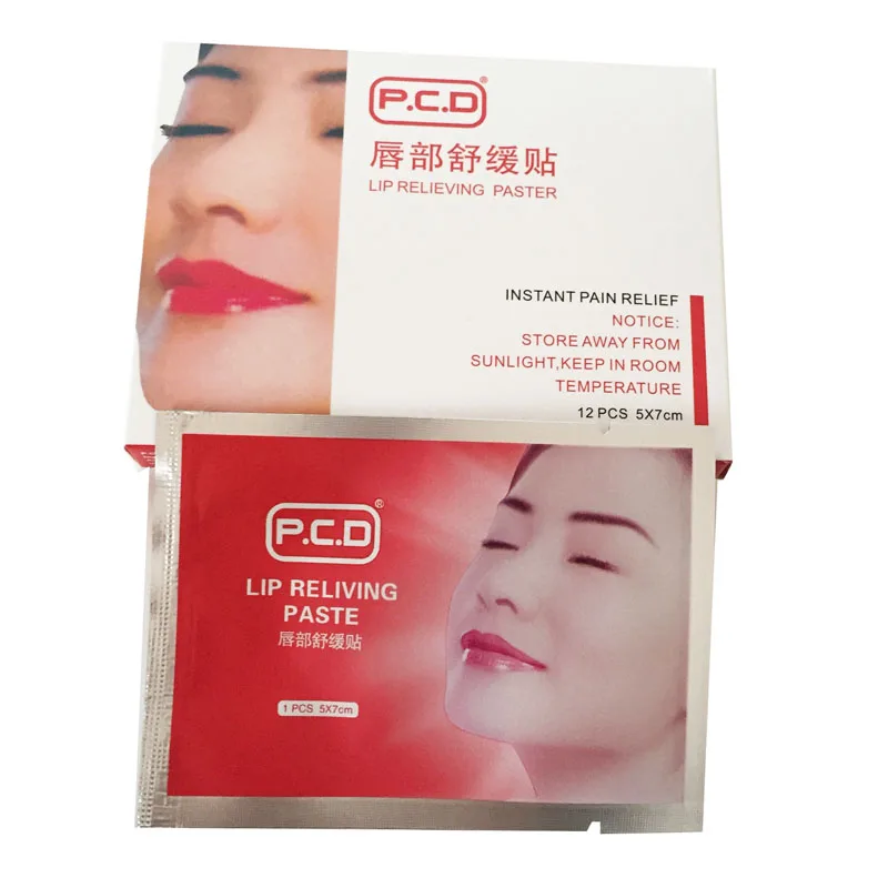 12Pcs  repair cream strong tattoocare lip eyebrow paster for permanent make up tattoo Accessories tattoo eyebrow microblading