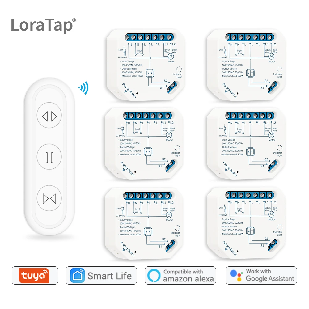 1 remote  6 modules