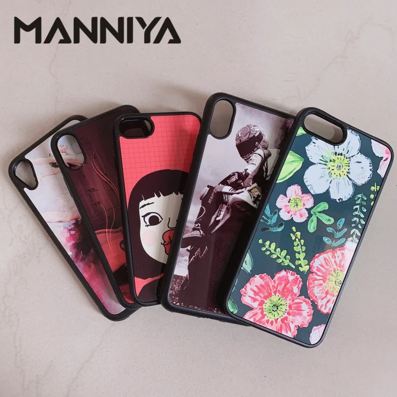 MANNIYA Custom sublimation phone case for iphone 15 14 13 12 11 pro max 6 7 8 plus X XS XR XS MAX Free shipping!10pcs/lot